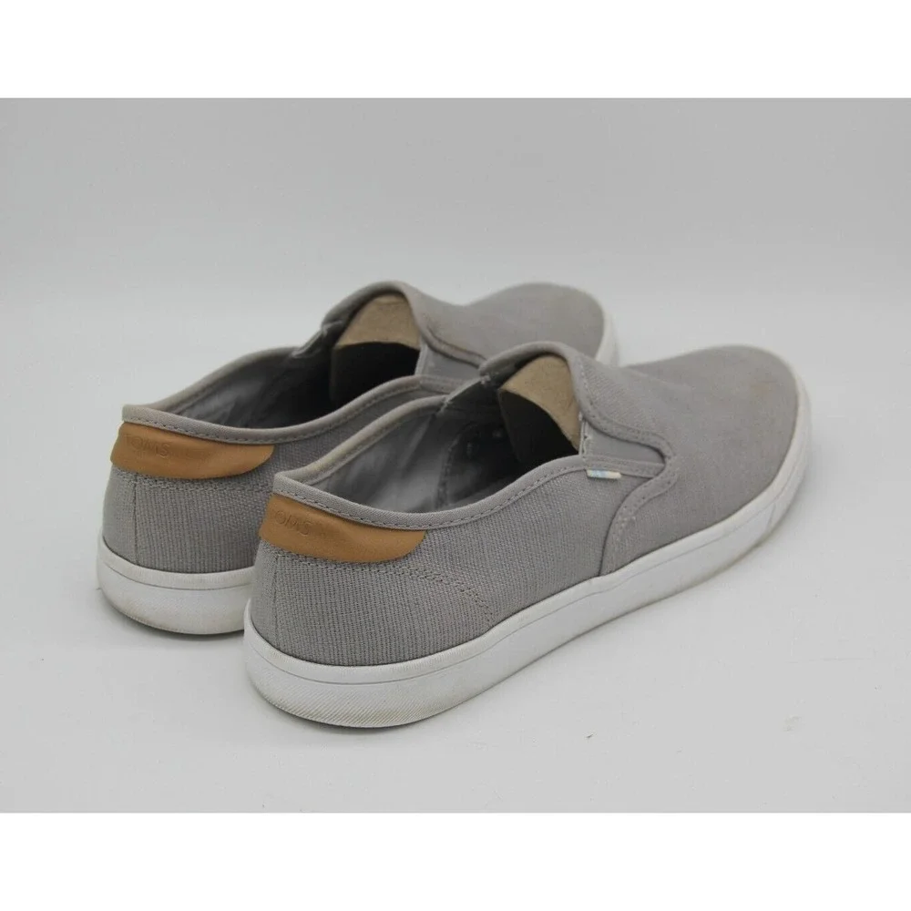 Toms Earthwise Men's Gray Size 9 Slip On Loafers